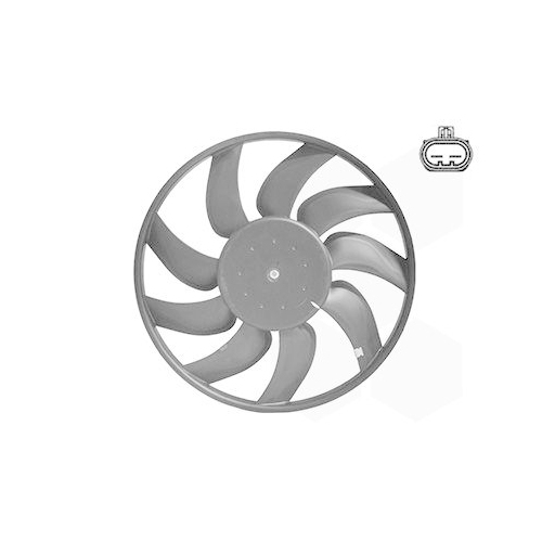 VAN WEZEL L&uuml;fter, Motork&uuml;hlung 3768746