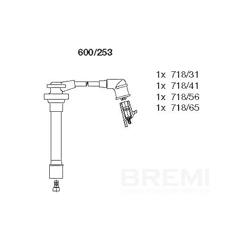 BREMI Z&uuml;ndleitungssatz 600/253