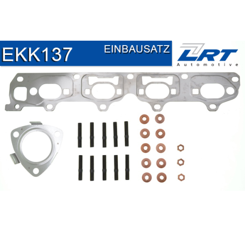 LRT Montagesatz, Abgaskr&uuml;mmer EKK137
