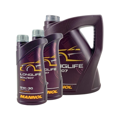 Motor&ouml;l Motoren&ouml;l MANNOL 5W-30 Longlife - 7 Liter Kanister MN7715-5
