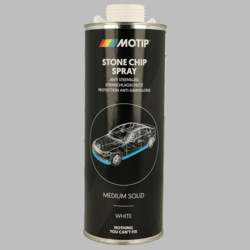 Steinschlagschutz Unterbodenschutz Medium Solid - Weiss 1 Liter MOTIP 000013