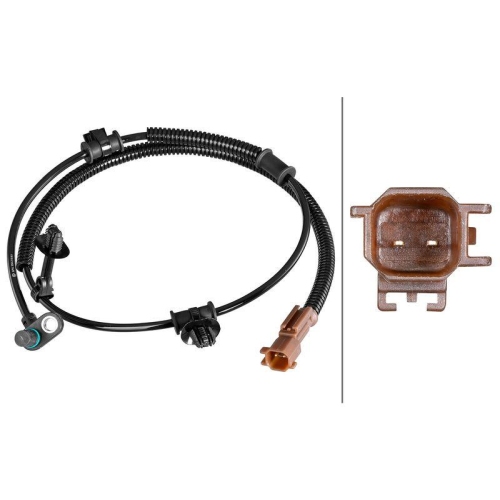 HELLA Sensor, Raddrehzahl 6PU 358 218-611