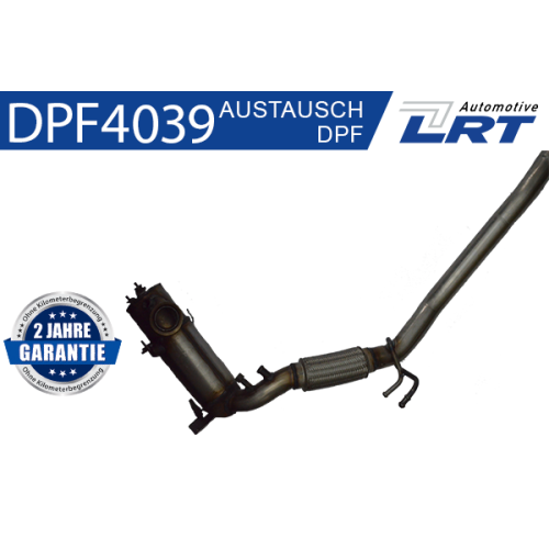 LRT Ruß-/Partikelfilter, Abgasanlage DPF4039