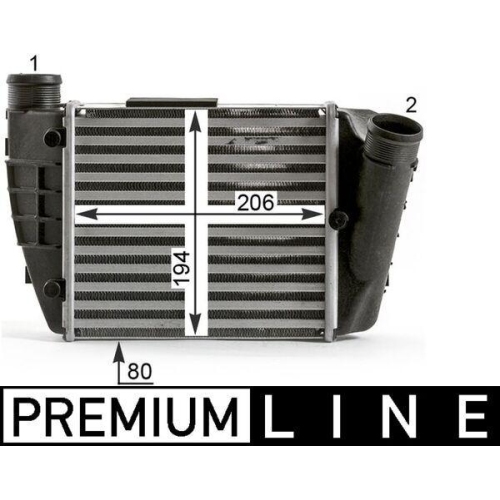 MAHLE Ladeluftkühler BEHR *** PREMIUM LINE *** CI 433 000P
