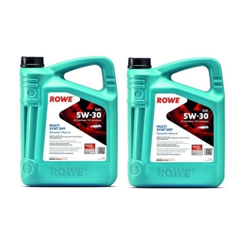 Motoröl ROWE Öl MULTI SYNT DPF 5W30 BMW LL-04 MB 229.51 VW 504/507.00 10 Liter