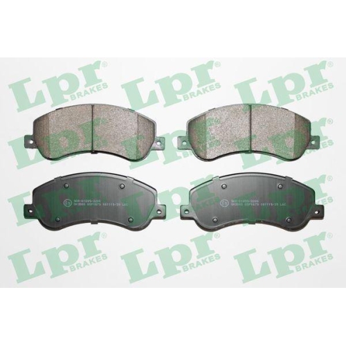 LPR Bremsbelagsatz, Scheibenbremse