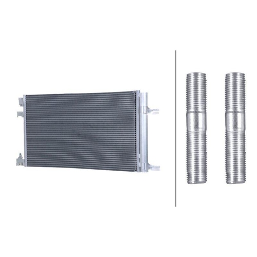 HELLA Kondensator, Klimaanlage >>> Easy2Fit <<< 8FC 366 221-151