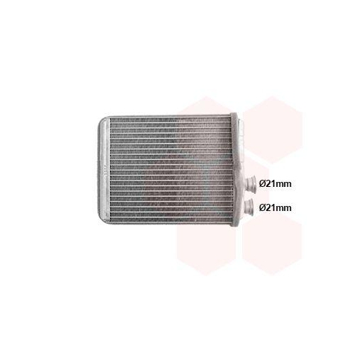 VAN WEZEL W&auml;rmetauscher, Innenraumheizung 40016701