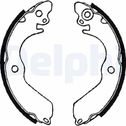 DELPHI Bremsbackensatz LS1649