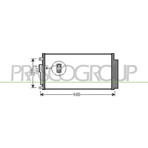 PRASCO Kondensator, Klimaanlage PrascoSelection FT030C001