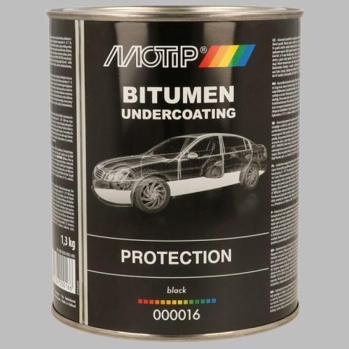 Unterbodenschutz Bitumen schwarz 1.3 kg MOTIP 000016
