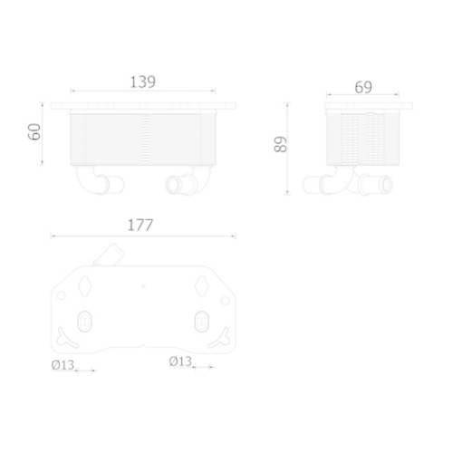MAHLE &Ouml;lk&uuml;hler, Motor&ouml;l BEHR *** PREMIUM LINE *** CLC 336 000P