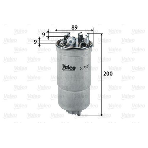 VALEO Kraftstofffilter 587500