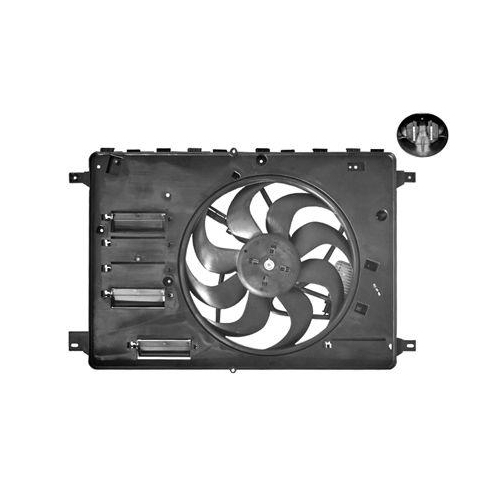 VAN WEZEL L&uuml;fter, Motork&uuml;hlung 5922747