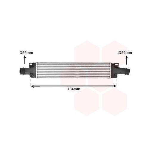 VAN WEZEL Ladeluftk&uuml;hler 03014707