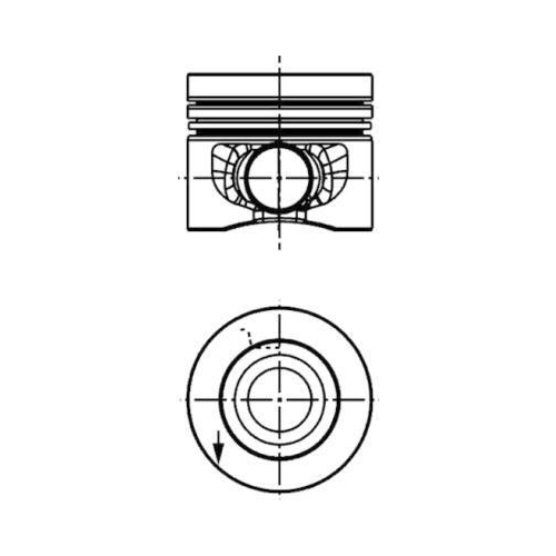 KOLBENSCHMIDT Kolben 40353610