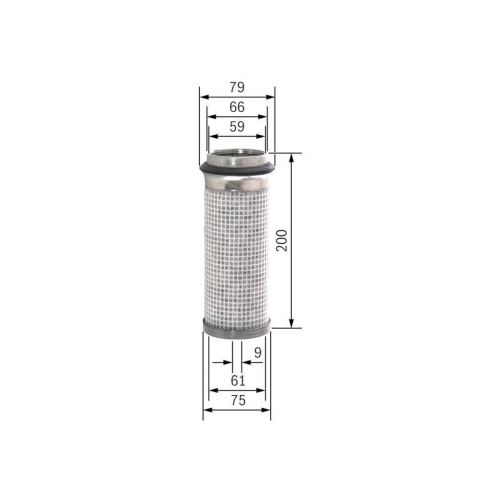 BOSCH Sekund&auml;rluftfilter F 026 400 335