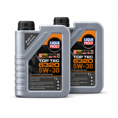 Motor&ouml;l Motoren&ouml;l LIQUI MOLY Top Tec 6320 5W-30 - 2 Liter 2L 23157