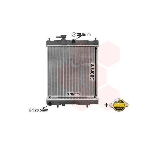 VAN WEZEL K&uuml;hler, Motork&uuml;hlung *** IR PLUS *** 13002130