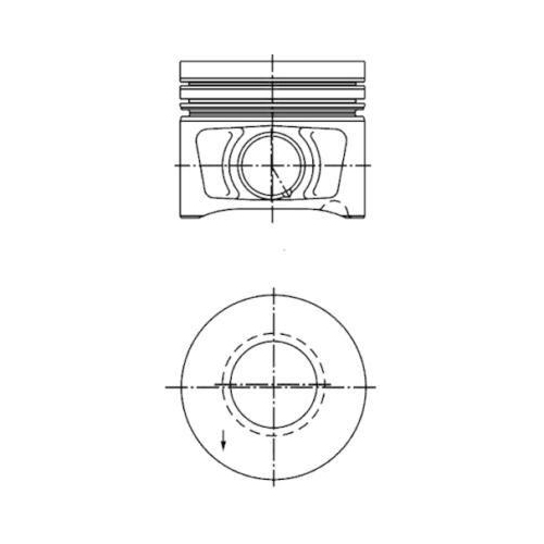 KOLBENSCHMIDT Kolben 40387610