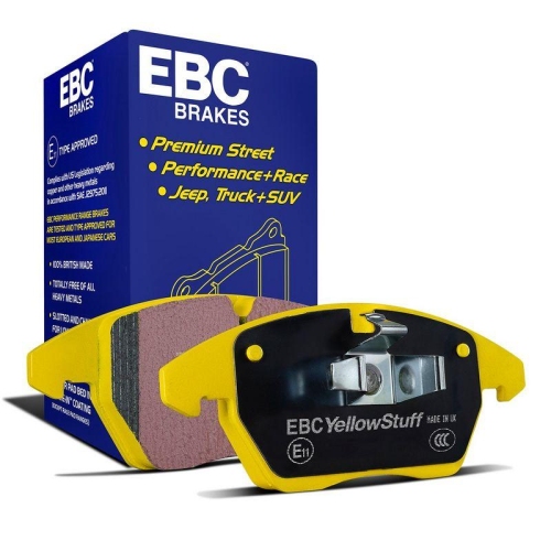 EBC Brakes Bremsbelagsatz, Scheibenbremse EBC Yellowstuff 4000 Series Street and Track Brake Pad Set DP43040R