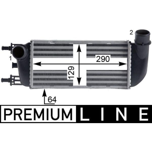 MAHLE Ladeluftk&uuml;hler BEHR *** PREMIUM LINE *** CI 436 000P