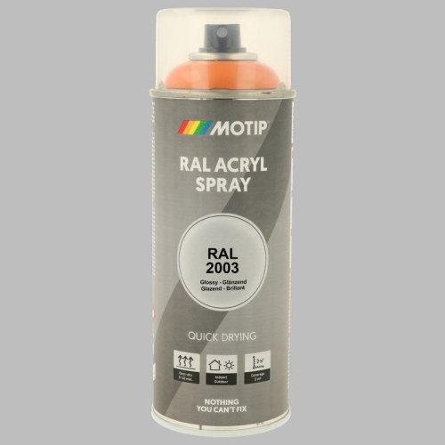 MOTIP Lack RAL 2003 pastellorange hochglanz 400 ml 07079