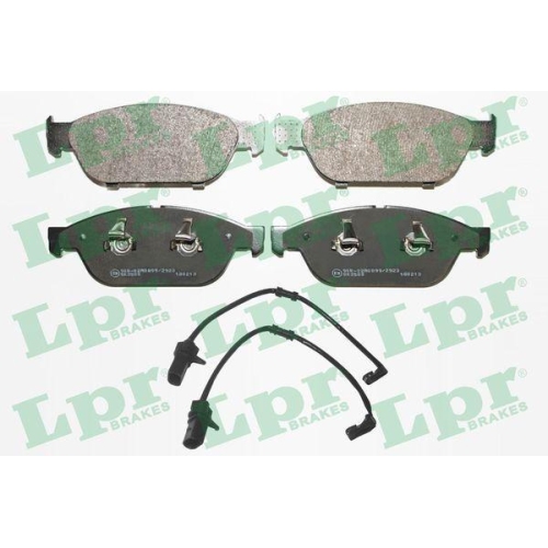 LPR Bremsbelagsatz, Scheibenbremse