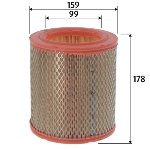 VALEO Luftfilter 585810