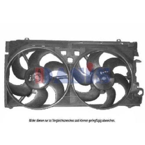 AKS DASIS L&uuml;fter, Motork&uuml;hlung 068022N