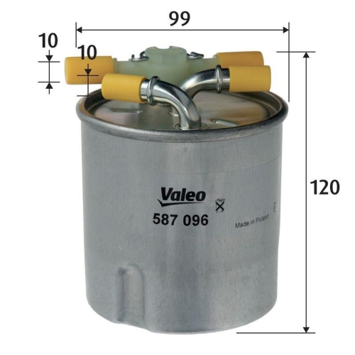 VALEO Kraftstofffilter 587096