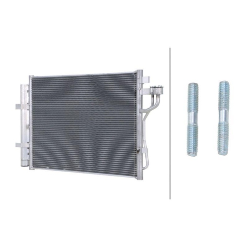 HELLA Kondensator, Klimaanlage >>> Easy2Fit <<< 8FC 366 222-151