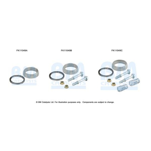 BM Catalysts Montagesatz, Ru&szlig;-/Partikelfilter FK11049