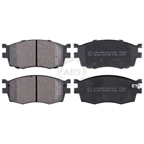 A.B.S. Bremsbelagsatz, Scheibenbremse 37520