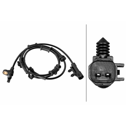 HELLA Sensor, Raddrehzahl 6PU 358 219-131