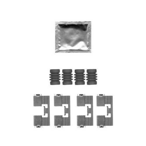 TEXTAR Zubeh&ouml;rsatz, Scheibenbremsbelag