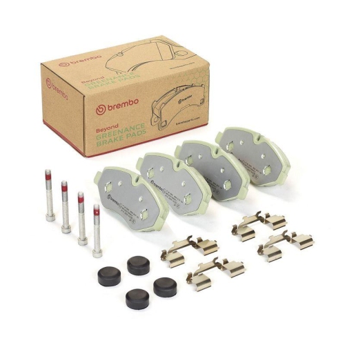 BREMBO Bremsbelagsatz, Scheibenbremse BEYOND LINE - Greenance P A6 026G
