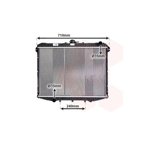 VAN WEZEL K&uuml;hler, Motork&uuml;hlung 13002148