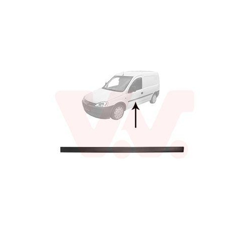 VAN WEZEL Zier-/Schutzleiste, T&uuml;r 3789423