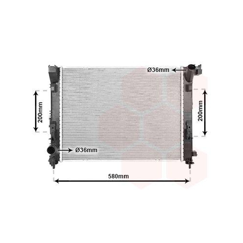 VAN WEZEL K&uuml;hler, Motork&uuml;hlung 13012714