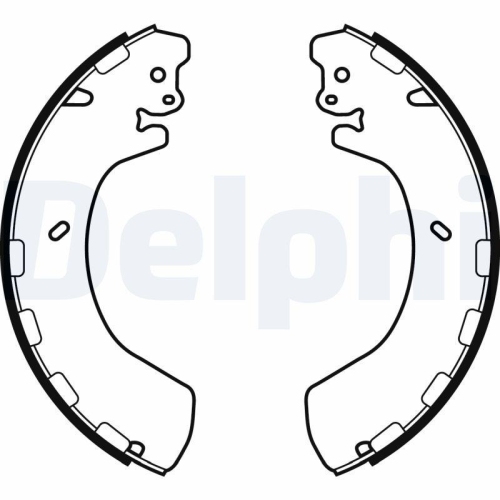 DELPHI Bremsbackensatz LS2057
