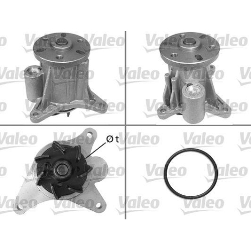 VALEO Wasserpumpe, Motork&uuml;hlung 506988