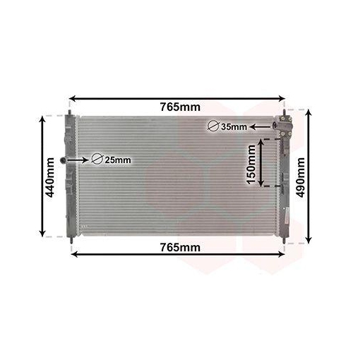 VAN WEZEL K&uuml;hler, Motork&uuml;hlung 09012707