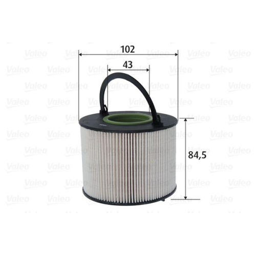 VALEO Kraftstofffilter 587075