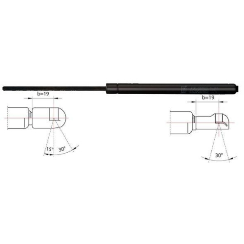 METZGER AUTOTEILE Gasfeder, Koffer-/Laderaum 2110251