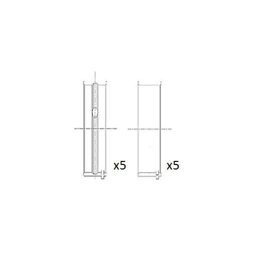 FAI AutoParts Kurbelwellenlagerschale BM1047-025