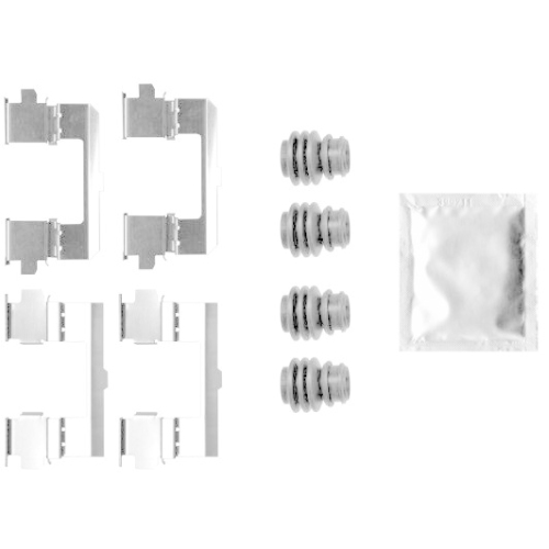 TEXTAR Zubeh&ouml;rsatz, Scheibenbremsbelag 82551000