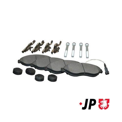 JP GROUP Bremsbelagsatz, Scheibenbremse JP 4163603910