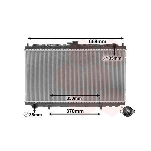 VAN WEZEL K&uuml;hler, Motork&uuml;hlung *** IR PLUS *** 13002181
