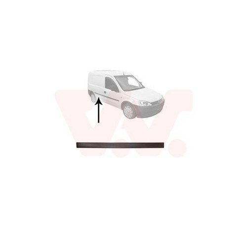 VAN WEZEL Zier-/Schutzleiste, T&uuml;r 3789426